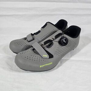 Bontrager Women Size 7.5 Sonic Road Cycling Shoes Gray Adjustable Workout